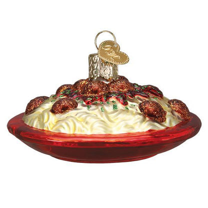 Spaghetti  And Meatballs Ornament