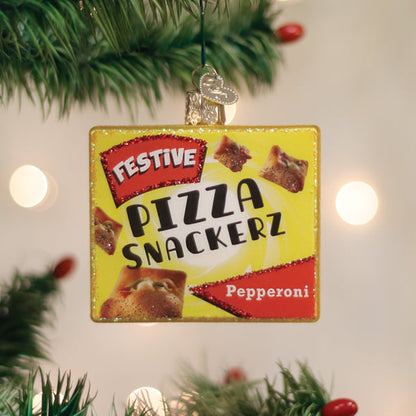 Pizza Snackerz Ornament