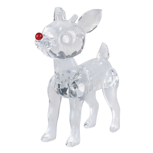 Rudolph Crystal Figurine