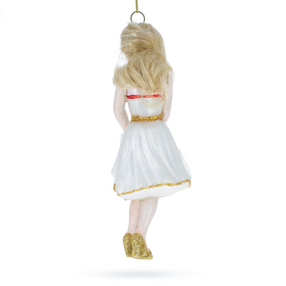 Screen Legend Glass Christmas Ornament