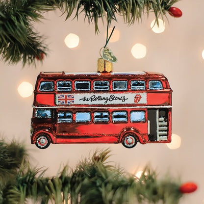 The Rolling Stones British Bus Ornament