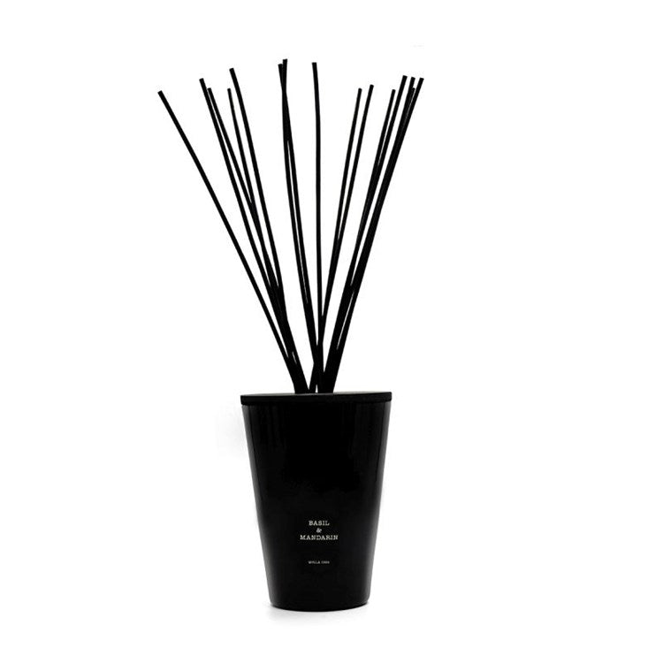 Cereria Molla - Reed Diffuser - 101 fl oz/3000 ml - Basil & Mandarin - Coastous