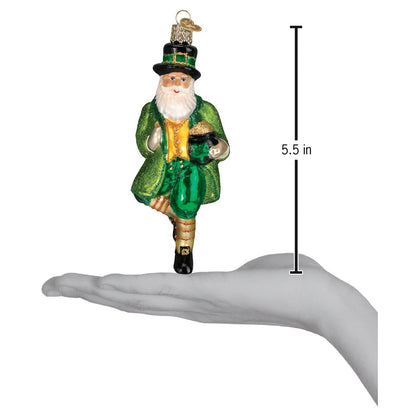 Irish Santa Ornament Old World Christmas