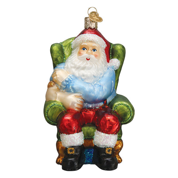 Santa Claus Vaccinated Ornament