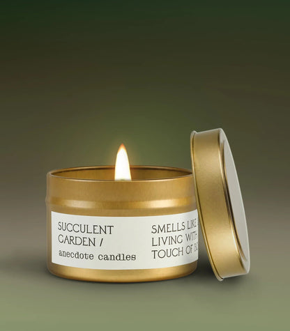 Succulent Garden Anecdote Candles