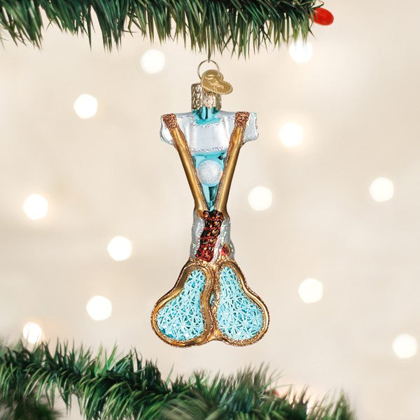 Lacrosse Set Ornament