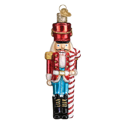 Peppermint Nutcracker Ornament