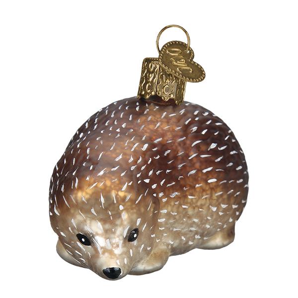 Vintage Hedgehog Ornament
