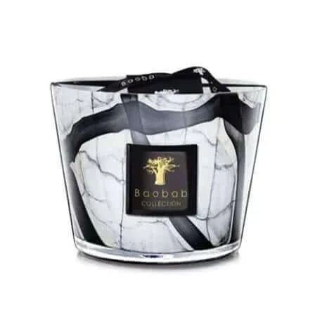 Baobab Collection - Candle Stones Marble - Leather-Tuberose-Berries - MAX10 - Coastous