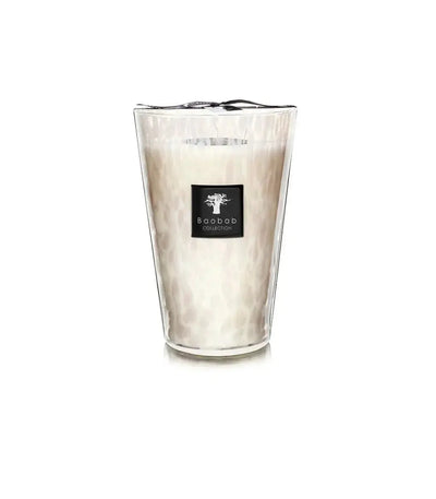 Baobab Collection - Candle White Pearls   