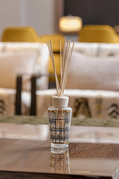 Baobab Collection Roma diffuser with elegant reeds, enhancing home ambiance with its sophisticated design and rich fragrance.