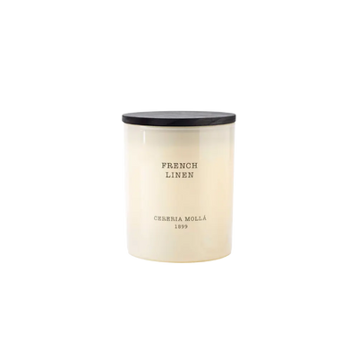 Cereria Molla - French Linen Ivory Premium Candle - 8 0z / 230 g   