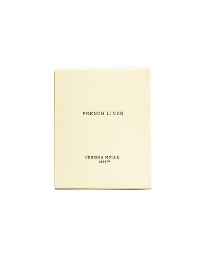Cereria Molla - French Linen Ivory Premium Candle - 8 0z / 230 g   