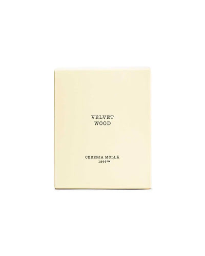 Cereria Molla - Velvet Wood Ivory Premium Candle - 8 oz / 230 g   