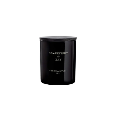 Cereria Molla - Grapefruit & Bay Black Premium Candle - 8 oz / 230 g   
