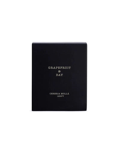 Cereria Molla - Grapefruit & Bay Black Premium Candle - 8 oz / 230 g   