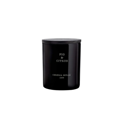 Cereria Molla - Fig & Citrus Black Premium Candle - 8 oz / 230 g   
