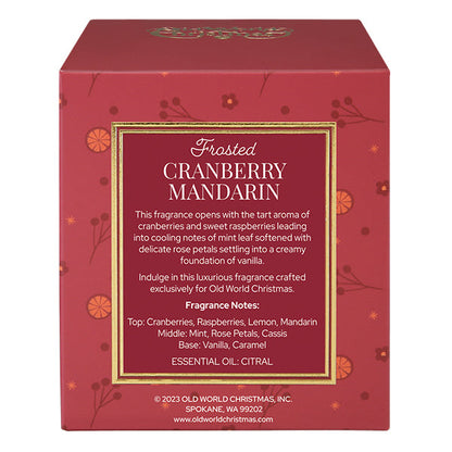 Frosted Cranberry Mandarin Candle