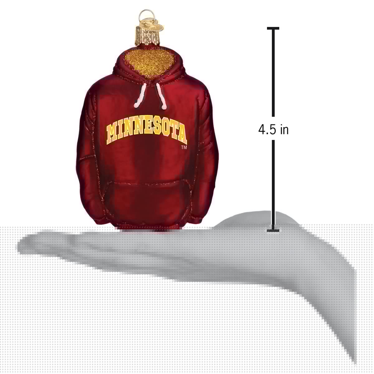 Minnesota Hoodie Ornament