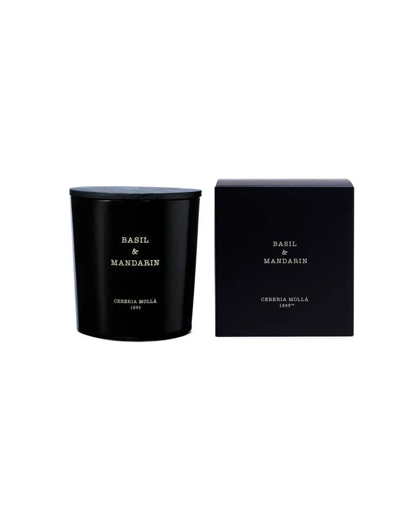 Cereria Molla - Basil & Mandarin 3 wick XL Candle - 21 oz / 600 g   
