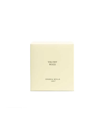 Cereria Molla - Velvet Wood Ivory 3 wick XL Candle - 21 oz / 600 g   