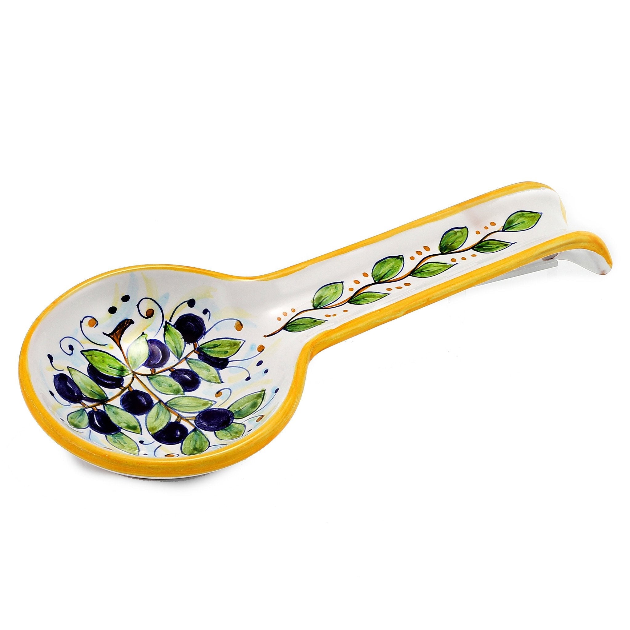 DERUTA: Spoon rest OLIVE