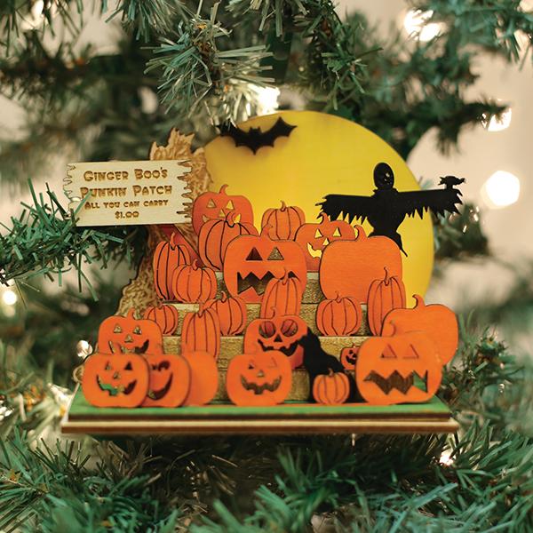 Haunted Pumpkins Ornament