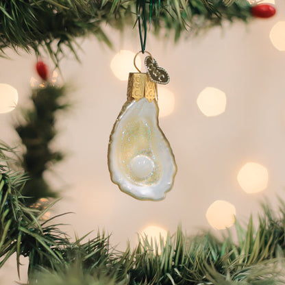 Mini Oyster With Pearl Ornament