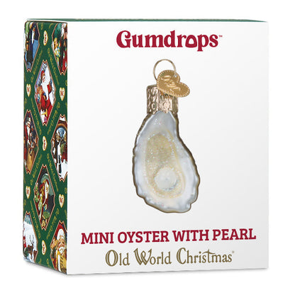Mini Oyster With Pearl Ornament