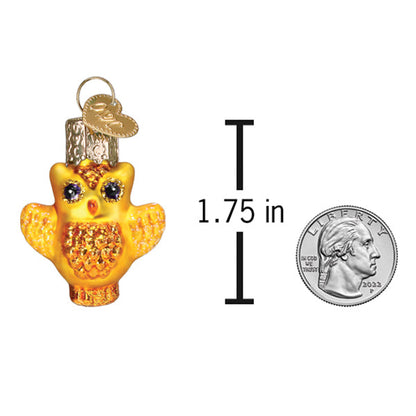 Mini Halloween Owl Ornament