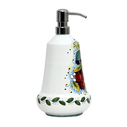 DERUTA FRUTTA: Liquid Soap/Lotion Dispenser with Chrome Pump (Large 26 OZ)