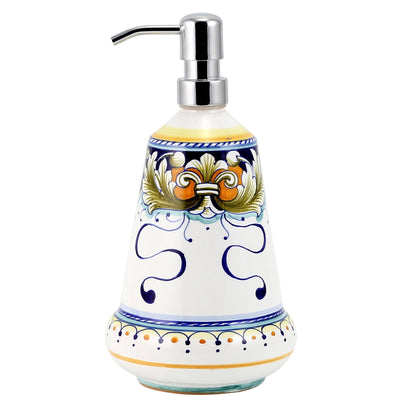 DERUTA FOGLIE: Liquid Soap Lotion Dispenser (Large 26 OZ)