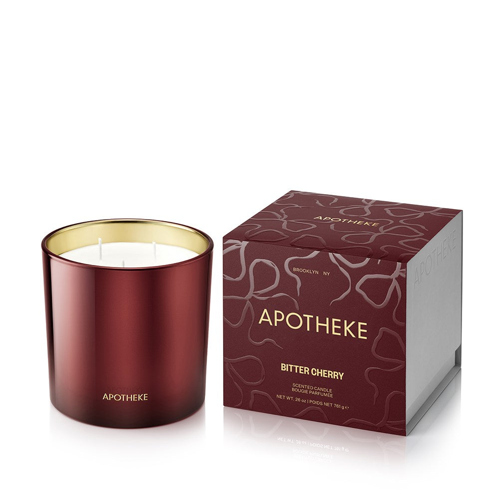 Bitter Cherry 3-Wick Candle APOTHEKE