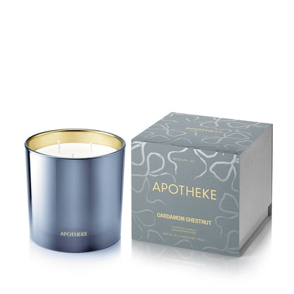 Cardamom Chestnut 3-Wick Candle APOTHEKE