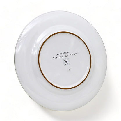 ARABESCO VERDE DERUTA: Dinner Plate
