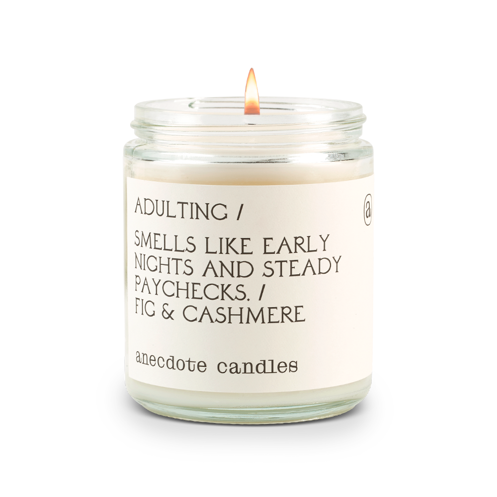 Adulting Anecdote Candles
