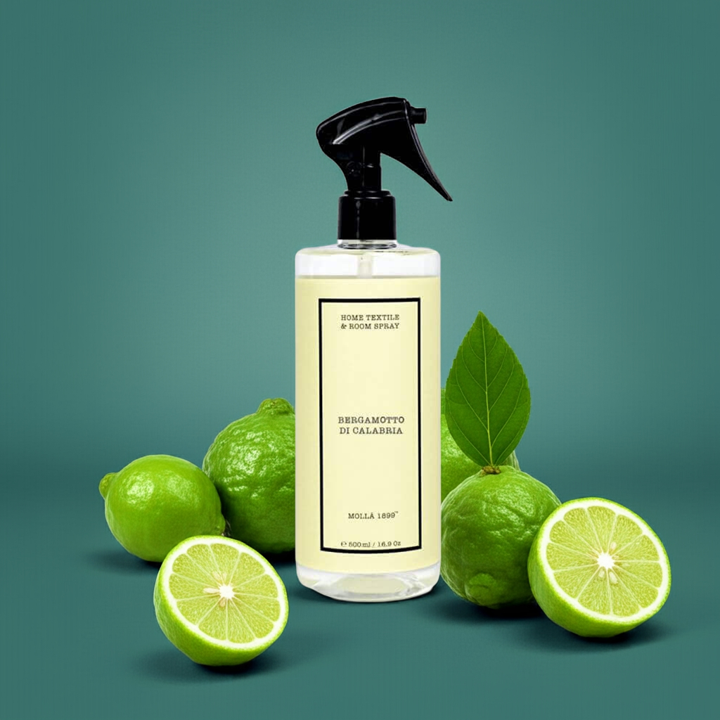 Cereria Molla - Premium Home & Textile Spray - Transparent 16.9 fl oz / 500 ml -   - Coastous