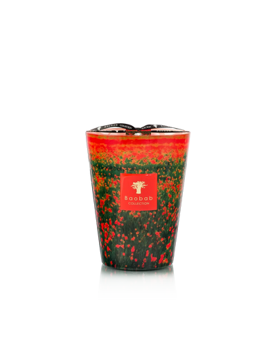 Baobab Collection - Arty Flowers Poppies Candle   