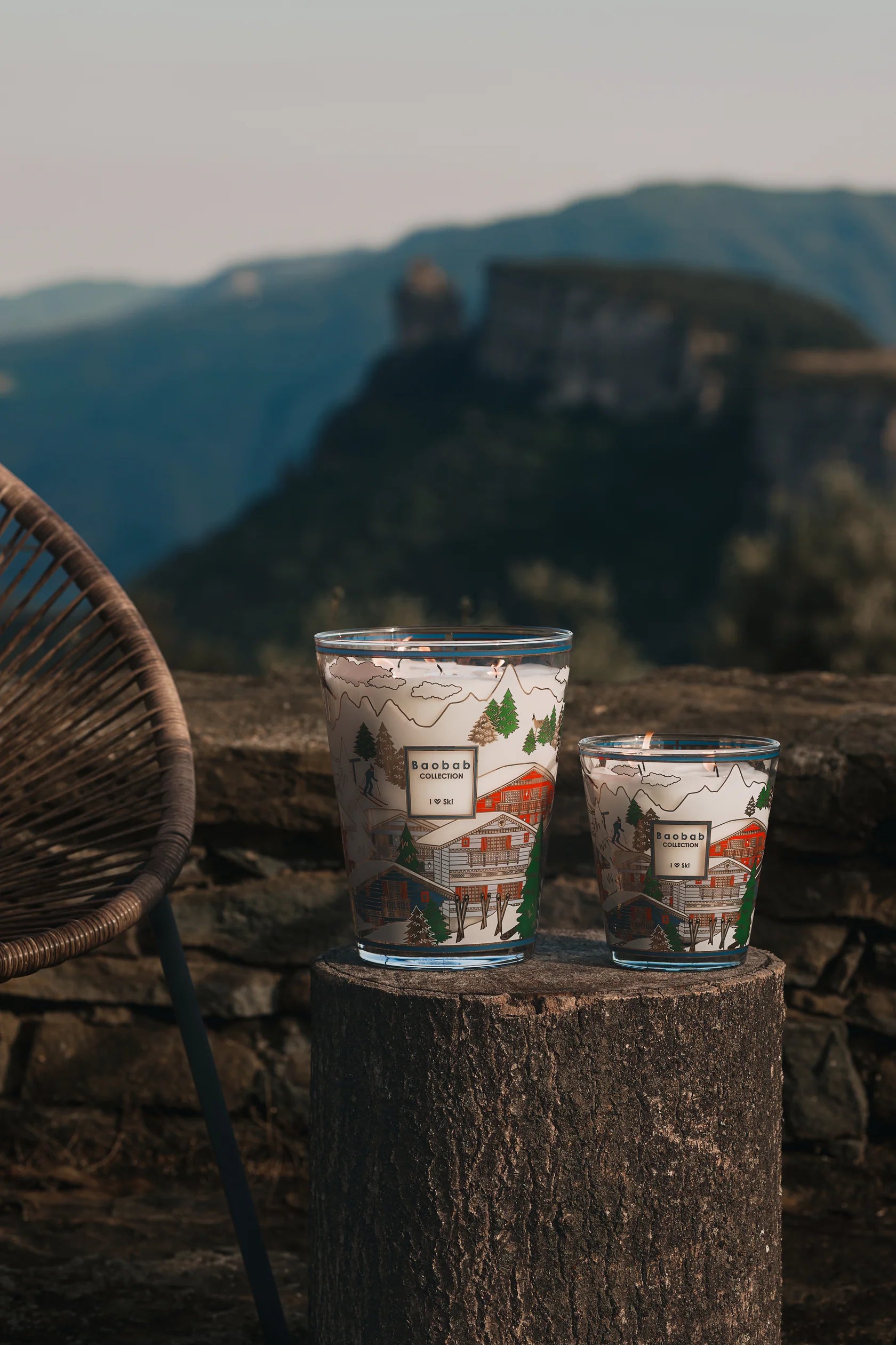 Baobab Collection - Limited Edition Candle I Love Ski - Fig Leaf - Iris - Musk - Coastous