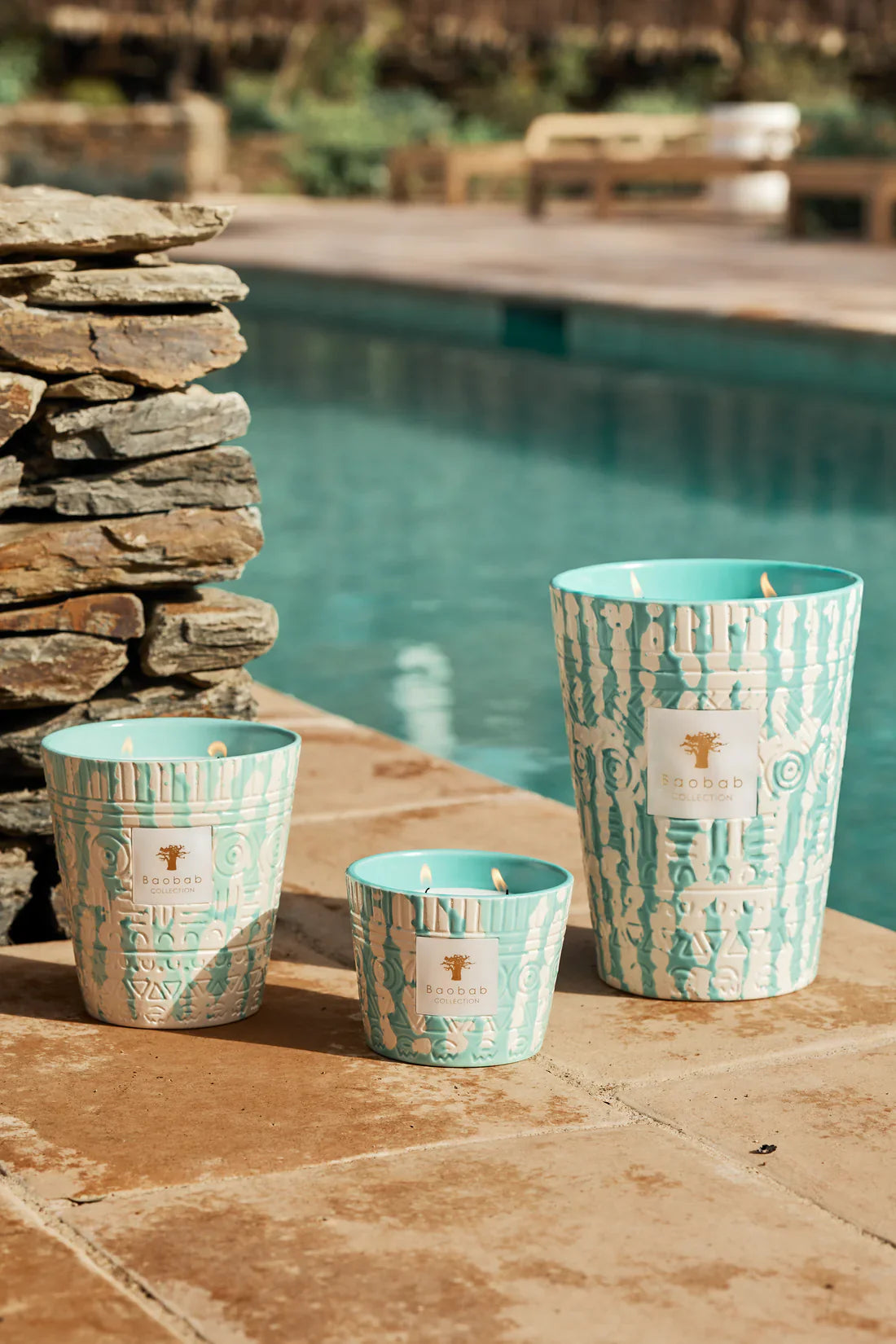 Baobab Collection - Candle Ancient Mark Utopia - Peppermint - Geranium- Driftwood - Coastous