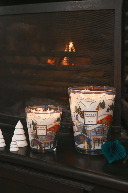 Baobab Collection - Limited Edition Candle I Love Ski - Fig Leaf - Iris - Musk - Coastous