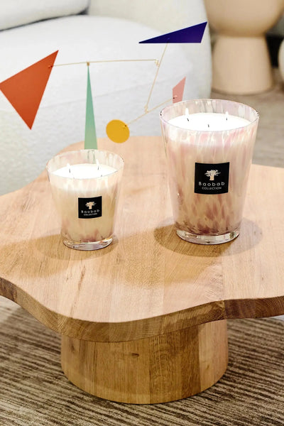 Baobab Collection - Candle White Pearls   