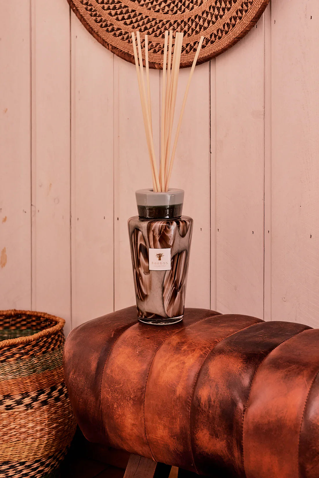 Baobab Collection - Totem Oceania Anangu Diffuser - Nutmeg - Cinnamon Wood - Galbanum - 67.6 FL OZ / 2L - Coastous