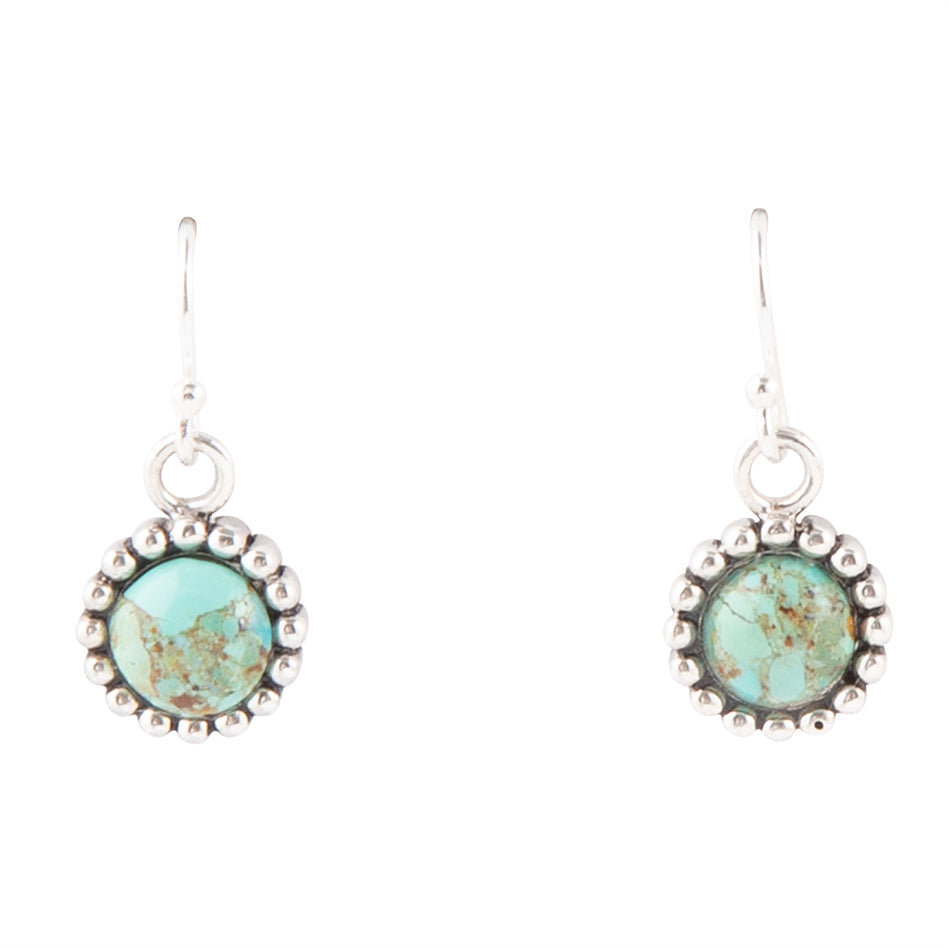 Hope Floats Blue Turquoise Earrings Barse Jewelry