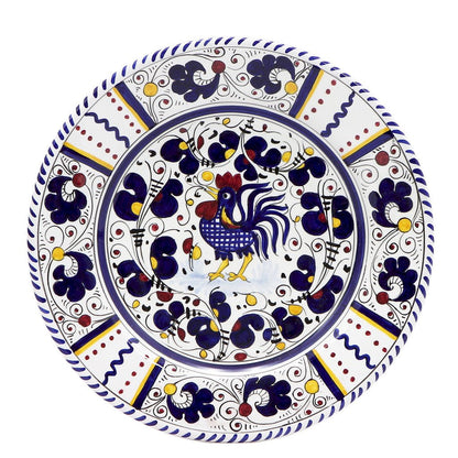 ORVIETO BLUE ROOSTER: 5 Pieces Place Setting