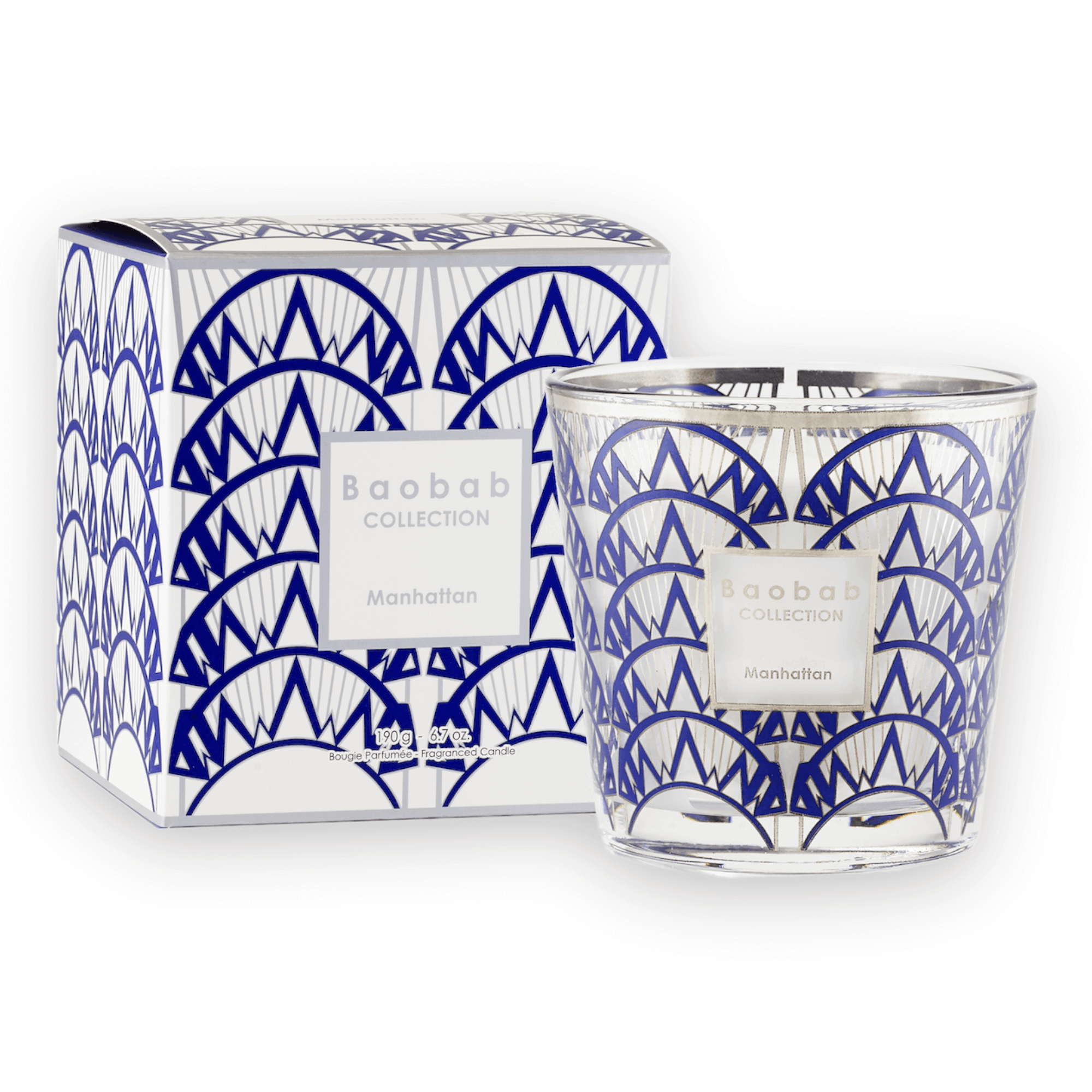 Baobab Collection - Candle My First Baobab Manhattan - Pine Tree-Lily of The Valley-Musk - MAX08 - Coastous