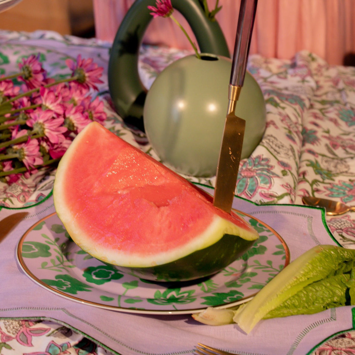 Bernadette Leaf Dinner Plate - Set of 4 (+1 Bonus Plate) Ro'Table