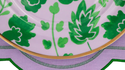 Bernadette Leaf Dinner Plate - Set of 4 (+1 Bonus Plate) Ro'Table