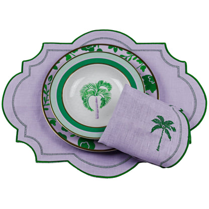 Bernadette Leaf Dinner Plate - Set of 4 (+1 Bonus Plate) Ro'Table