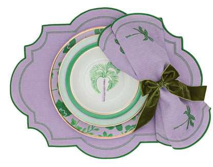 Bernadette Leaf Dinner Plate - Set of 4 (+1 Bonus Plate) Ro'Table